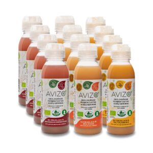 Ekologiškų fermentuotų gėrimų rinkinys – 12 vnt