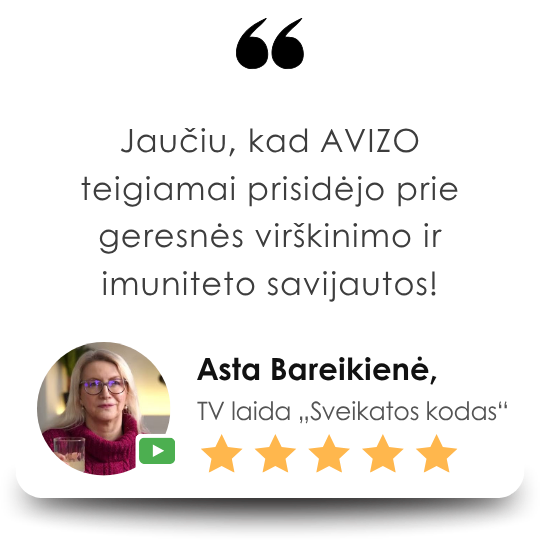 AVIZO kliento atsiliepimas