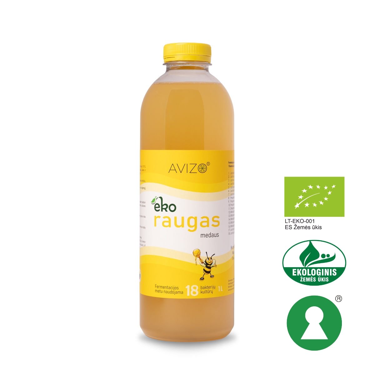 5 Ekologiškas medaus raugas - 1000ml
