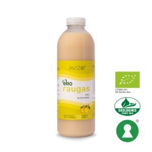 Ekologiškas avižų raugas su svarainiais - 1000ml
