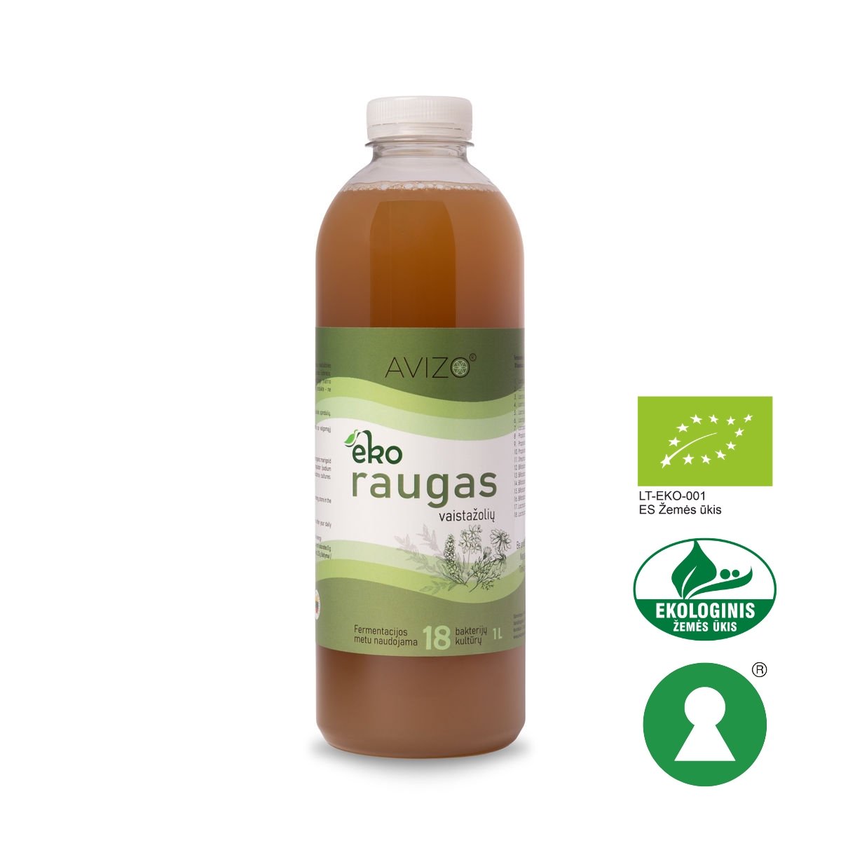 Ekologiškas vaistažolių raugas - 1000ml