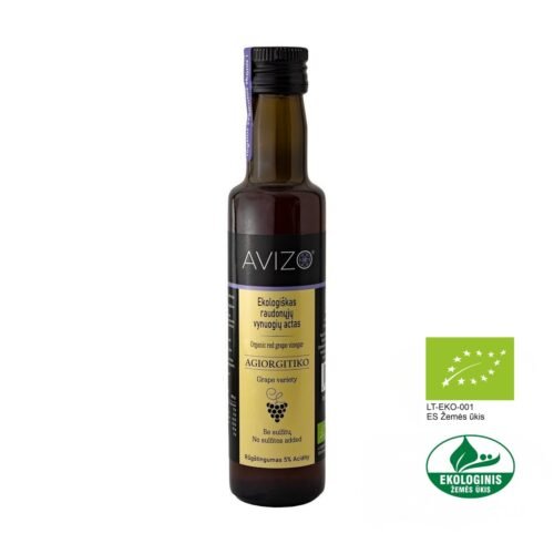 Ekologiškas AVIZO raudonųjų vynuogių actas - 250 ml