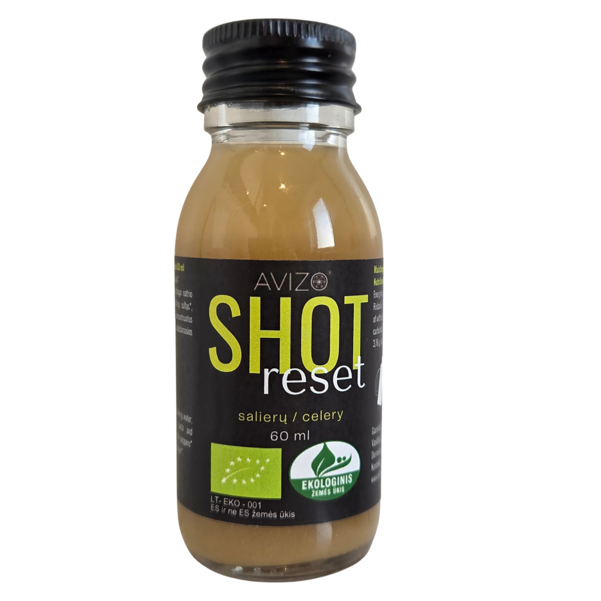 AVIZO SHOT ekologiškų fermentuotų gėrimų rinkinys – 15 vnt