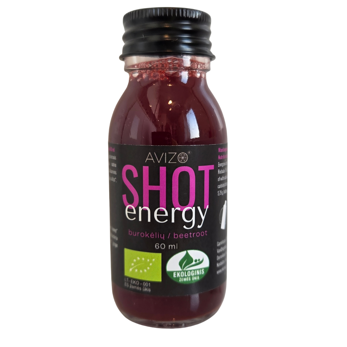 AVIZO SHOT ekologiškų fermentuotų gėrimų rinkinys – 15 vnt